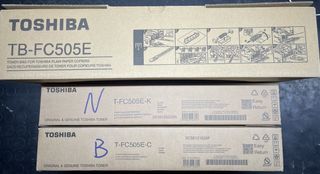 Toshiba TB-FC505E Toner Bag + Cartuchos