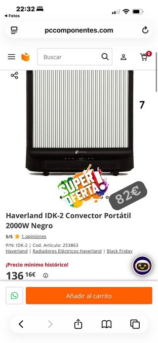 Emisores térmicos LIQUIDACIÓN NUEVOS