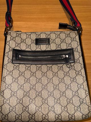 Borsello Gucci marrone/beige di seconda mano