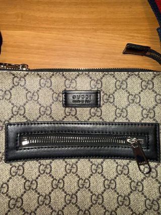 Borsello Gucci marrone/beige di seconda mano