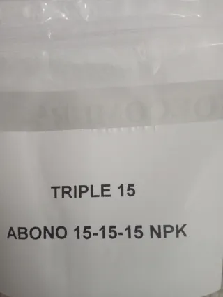 Abono Triple 15 NPK 1kg
