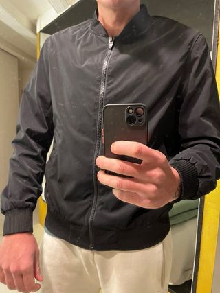 Chaqueta Zara Negra Hombre