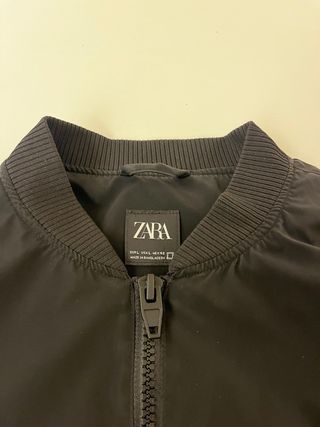 Chaqueta Zara Negra Hombre