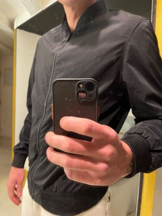 Chaqueta Zara Negra Hombre