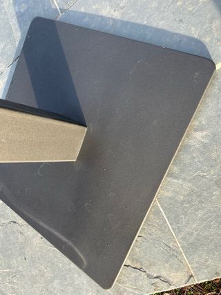 2 Pie de Mesa en Hierro