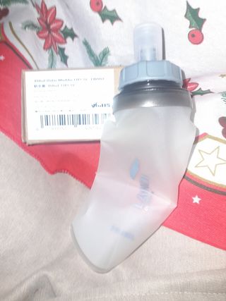 Botella de agua deportiva