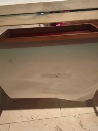 Pizarra caballete madera tizas/rotulador