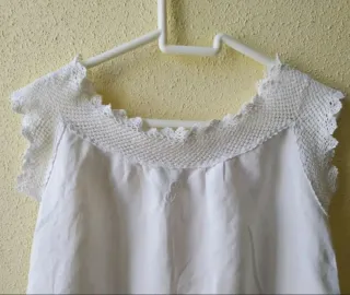 Ropa antigua bebé S.XIX