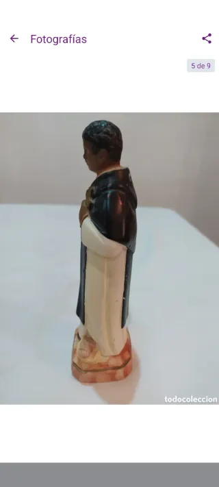 Figura Antigua San Martín de Porres