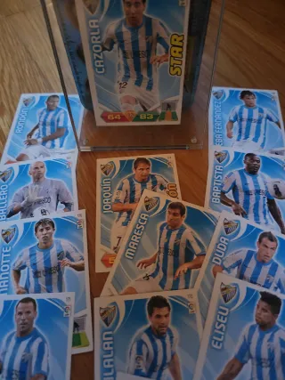 Cromos Panini Málaga 2011-2012