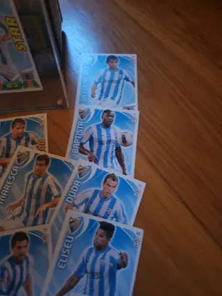 Cromos Panini Málaga 2011-2012