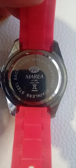 Reloj Marea Rojo y Amarillo