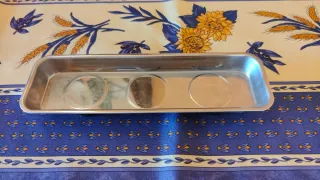 Bandeja magnética metálica