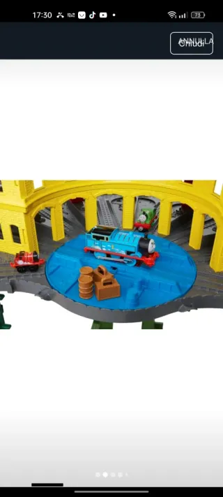 Mega Stazione Thomas Treni Come Nuova