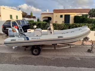 Lancha semirrígida Highfield 4,6m