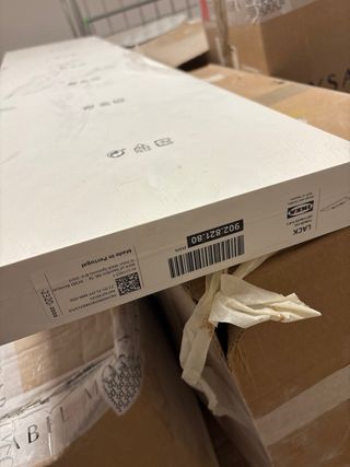 Estantería Ikea Blanca lack.