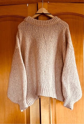 Jersey Zara Oversize Manga Amplia Talla M