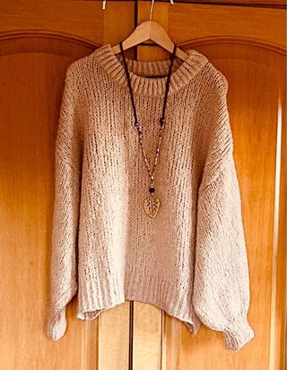 Jersey Zara Oversize Manga Amplia Talla M