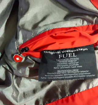 Chaqueta cortavientos Wellensteyn Roja Talla L