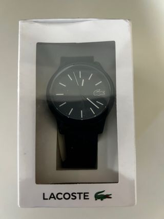 Reloj Lacoste Negro/Azul Nuevo