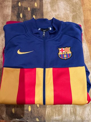 Chaqueta chándal FC Barcelona Nike Talla M