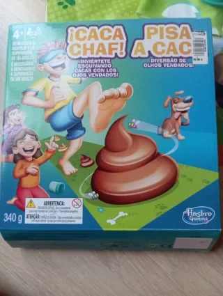 Juego de mesa ¡Caca Chaf! Pisa la Caca