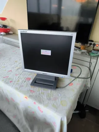 Monitor Medion Plata y Negro