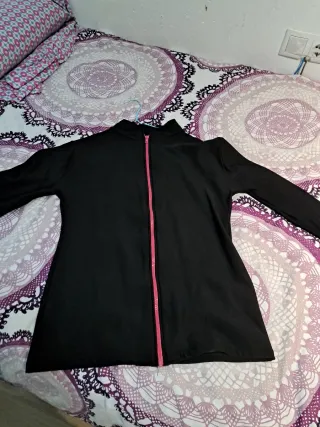 Chaqueta térmica patinaje negra