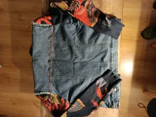 Cazadora Vaquera Desigual Multicolor