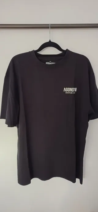 Camiseta oversize negra AGONGYM M