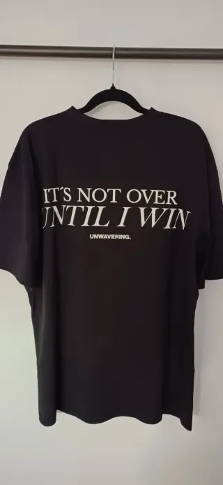 Camiseta oversize negra AGONGYM M