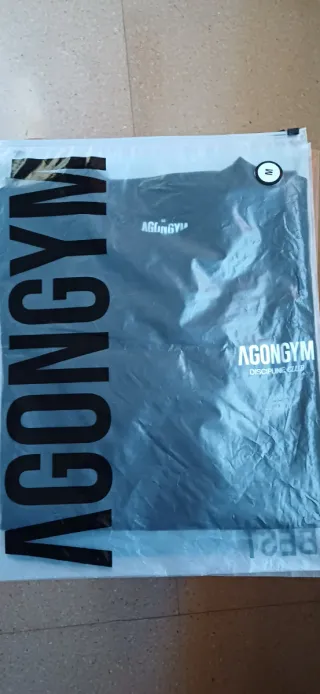 Camiseta oversize negra AGONGYM M
