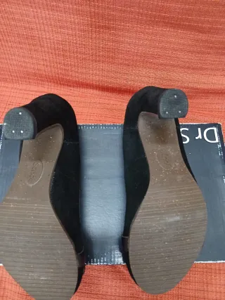 Décolleté Dr. Scholl's Nere in Camoscio