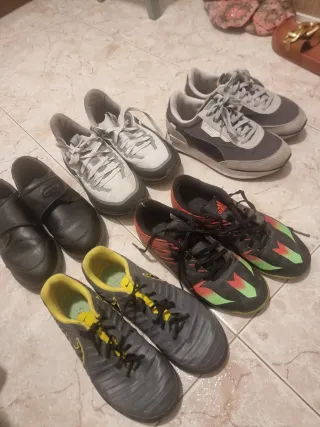 Lote Zapatillas Deportivas Adidas, Nike, Puma y z