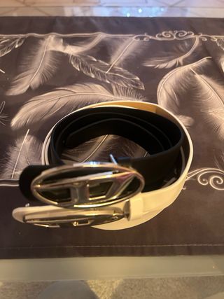 Set 2 cinture Diesel fibbia logo