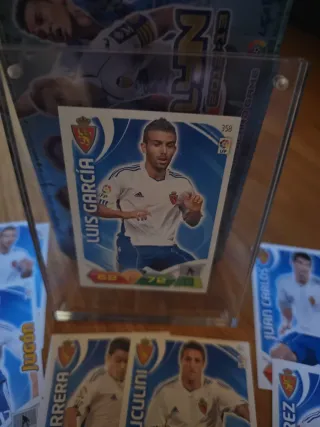 Cromos Panini Real Zaragoza 2011-2012