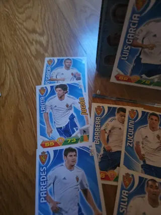 Cromos Panini Real Zaragoza 2011-2012