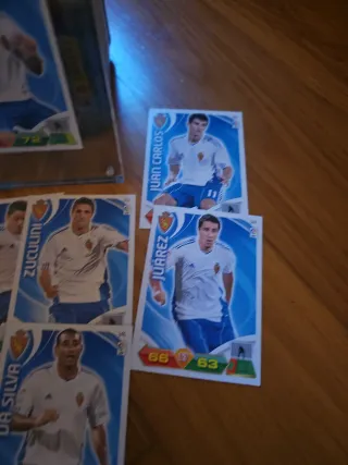 Cromos Panini Real Zaragoza 2011-2012