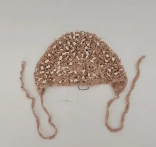Gorro Zara Crochet Beige