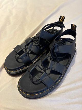 Sandalias Dr. Martens Gladiador Negras