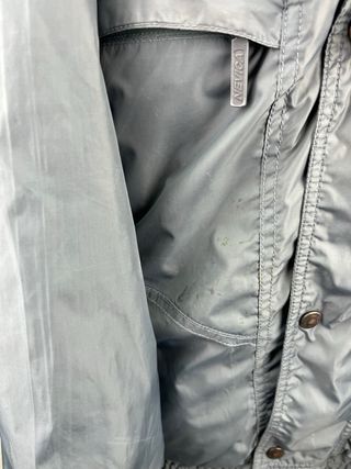 Giubbino Vintage Nevica Taglia 50 Grigio Multicolo