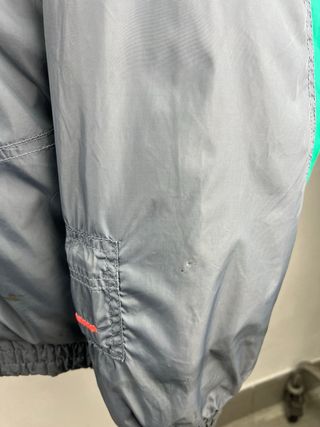 Giubbino Vintage Nevica Taglia 50 Grigio Multicolo