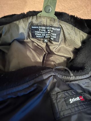 Parka Schott N3-B Talla XL