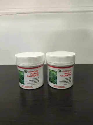 Pack 2 Cremas Masaje Calmante CIBELESTHETIC