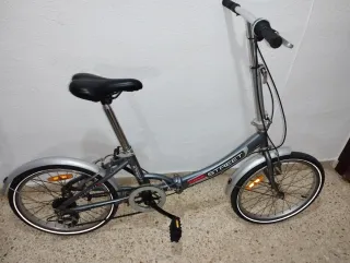Bicicleta Plegable Aluminio seminueva