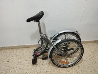 Bicicleta Plegable Aluminio seminueva