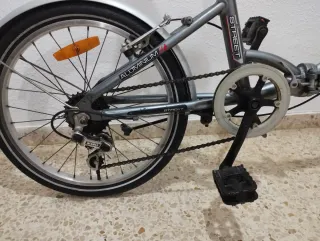 Bicicleta Plegable Aluminio seminueva