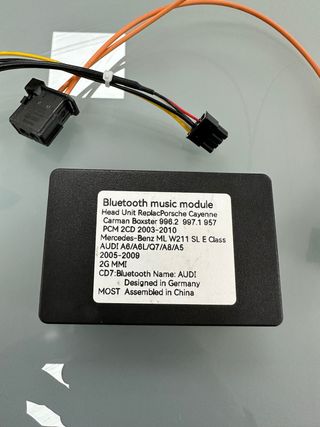 Módulo bluetooth Fibra Óptica para tener bluetooth