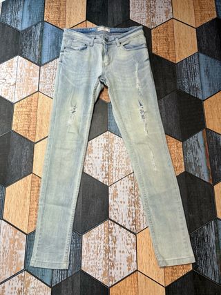 Pantalones vaqueros Green Coast desgastados