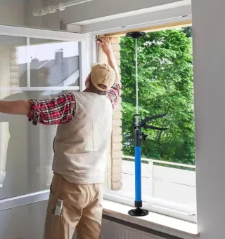 Soporte telescópico para trabajos
